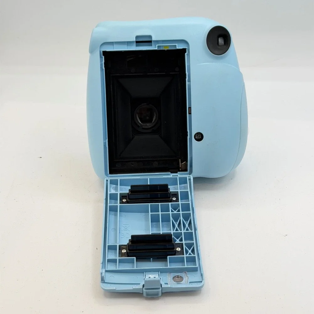 Fujifilm Instax Mini 7+ Instant Film Camera Blue with Matching Protective Case
